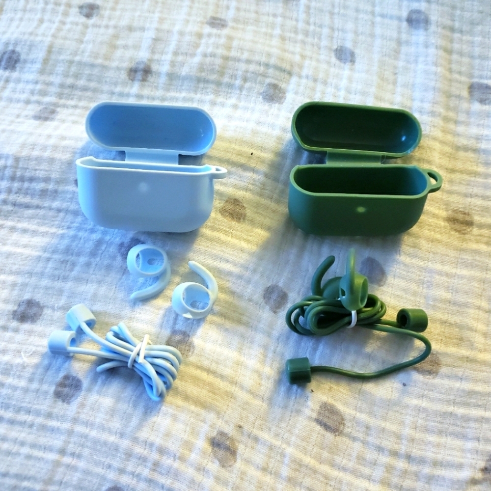 Set of 2 Airpod Wireless Earphone Silicone Covers.